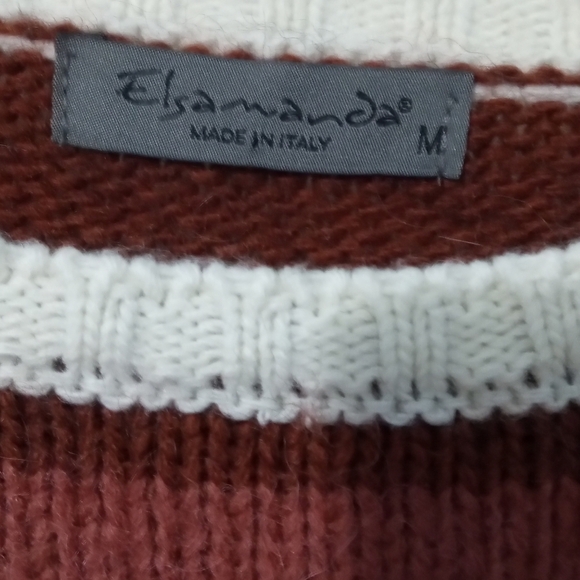 Colorful Striped Crew Neck Sweater - Picture 2 of 4